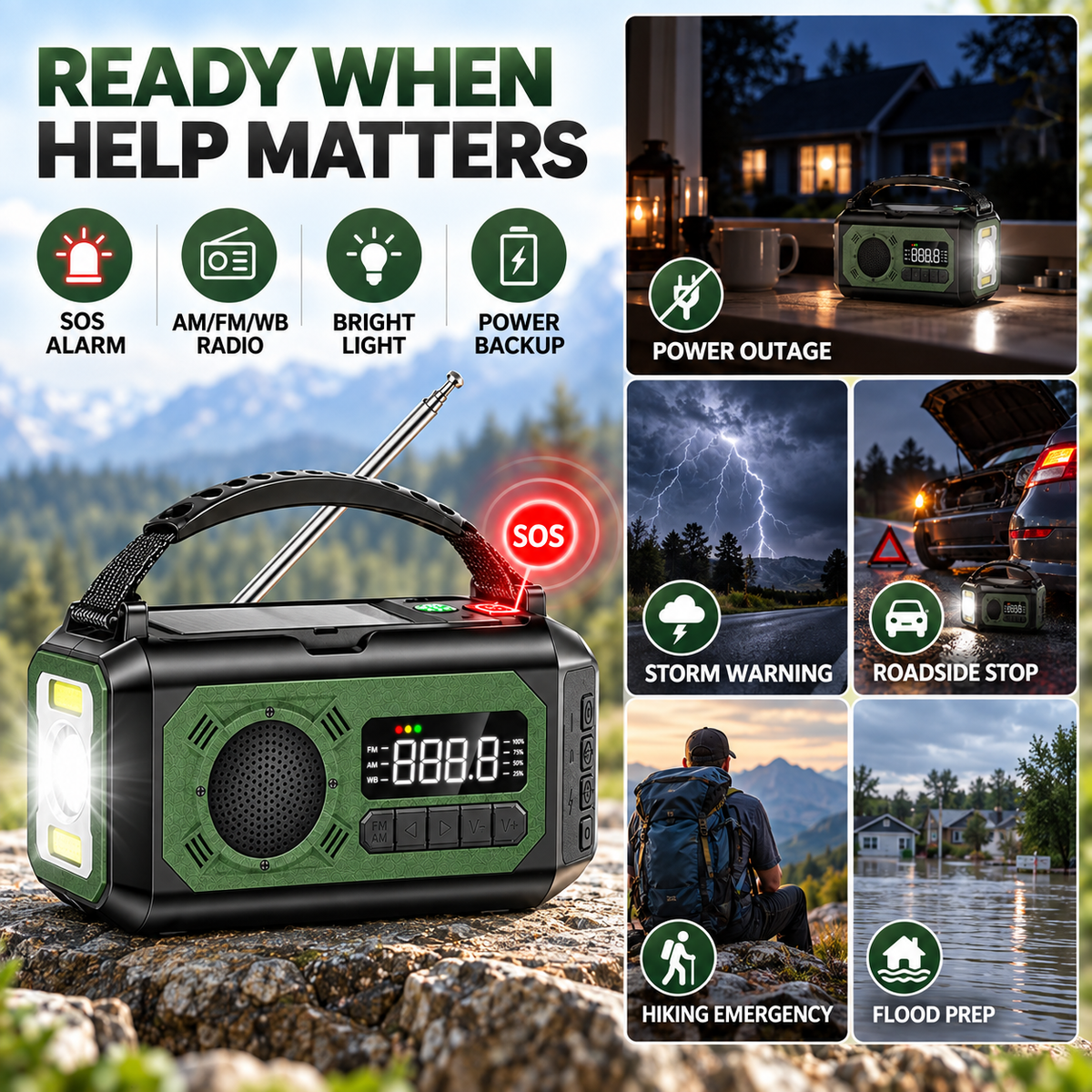 Celrien | Solivox Portable Emergency Radio Unit