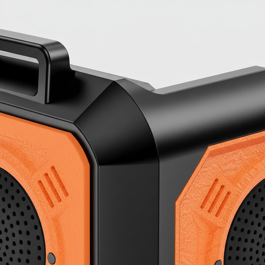 Portable emergency radio with solar panels and hand crank charging