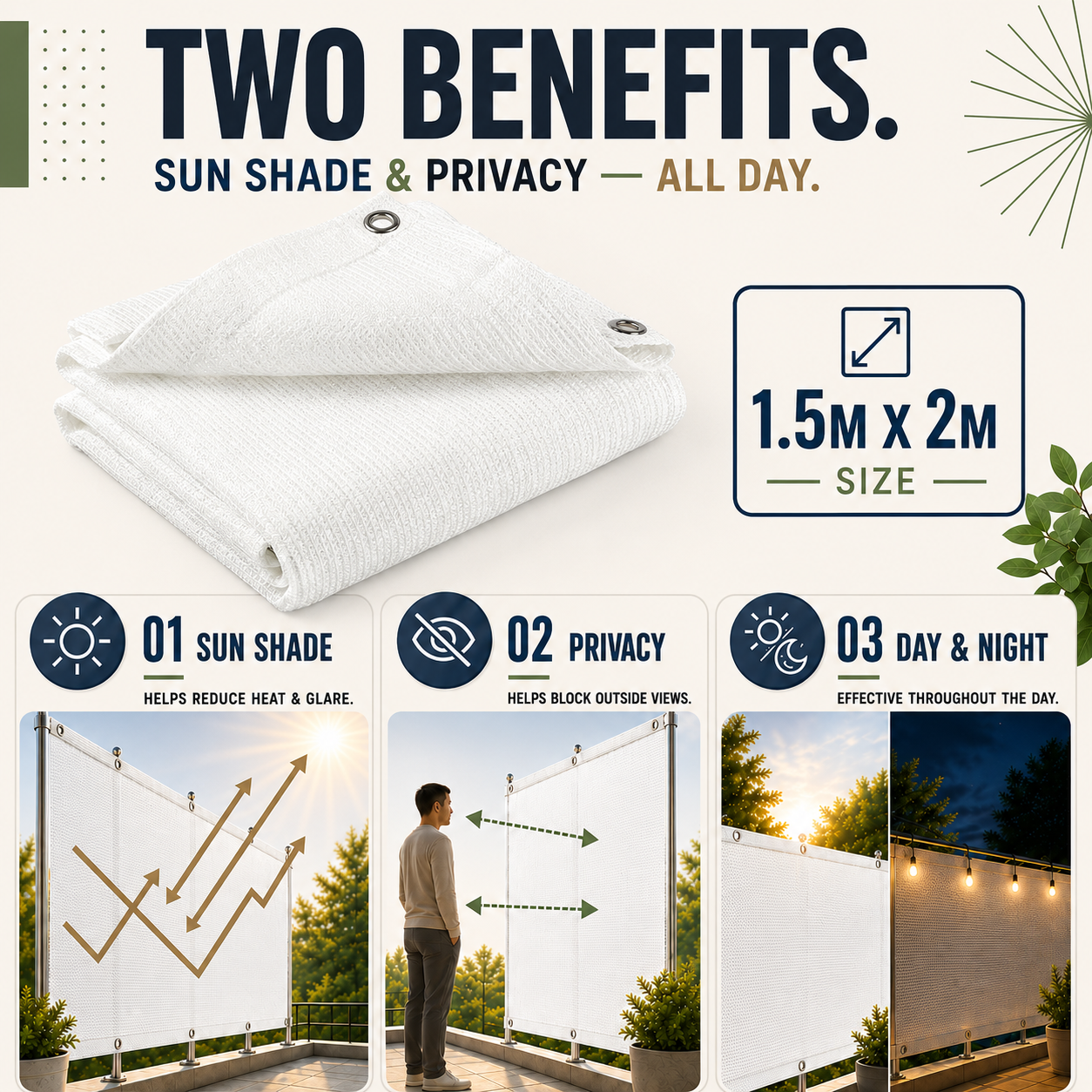Celrien | Solvaneer High Coverage Shade Sail