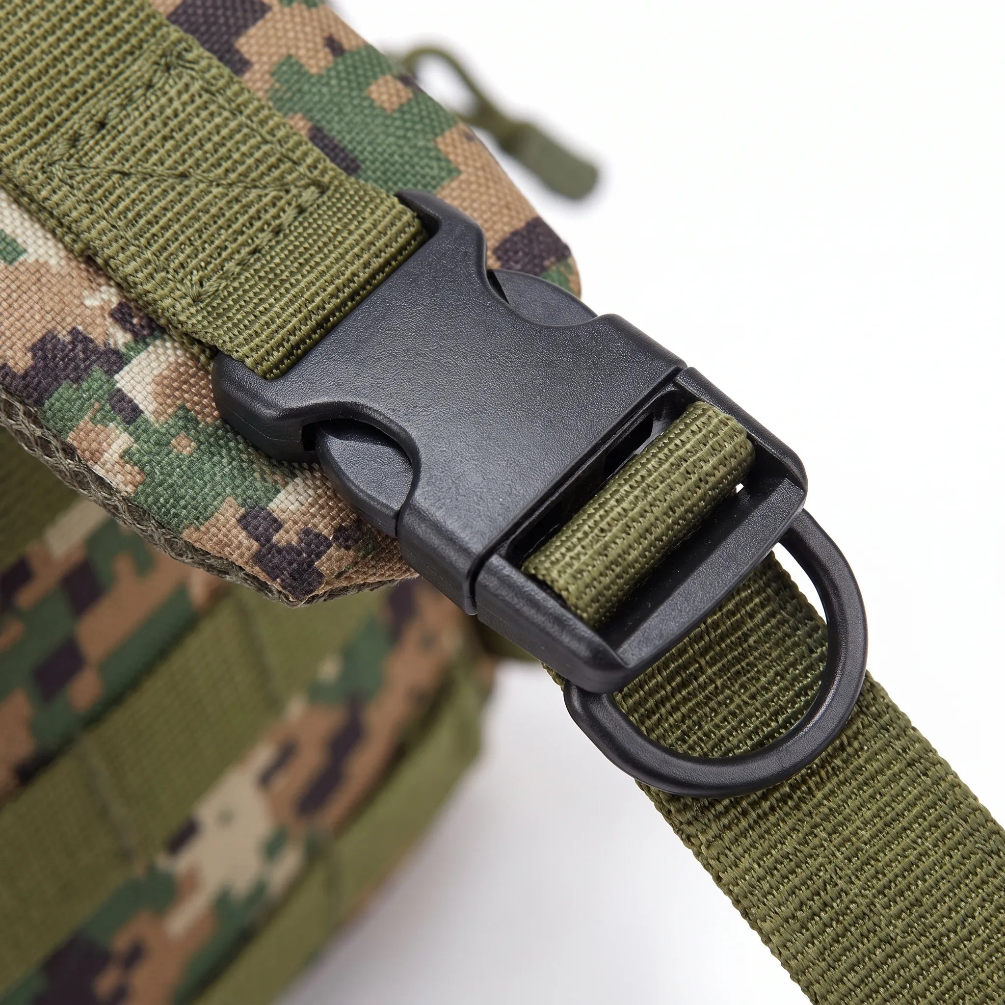 Tactical backpack with modular webbing and multiple compartments