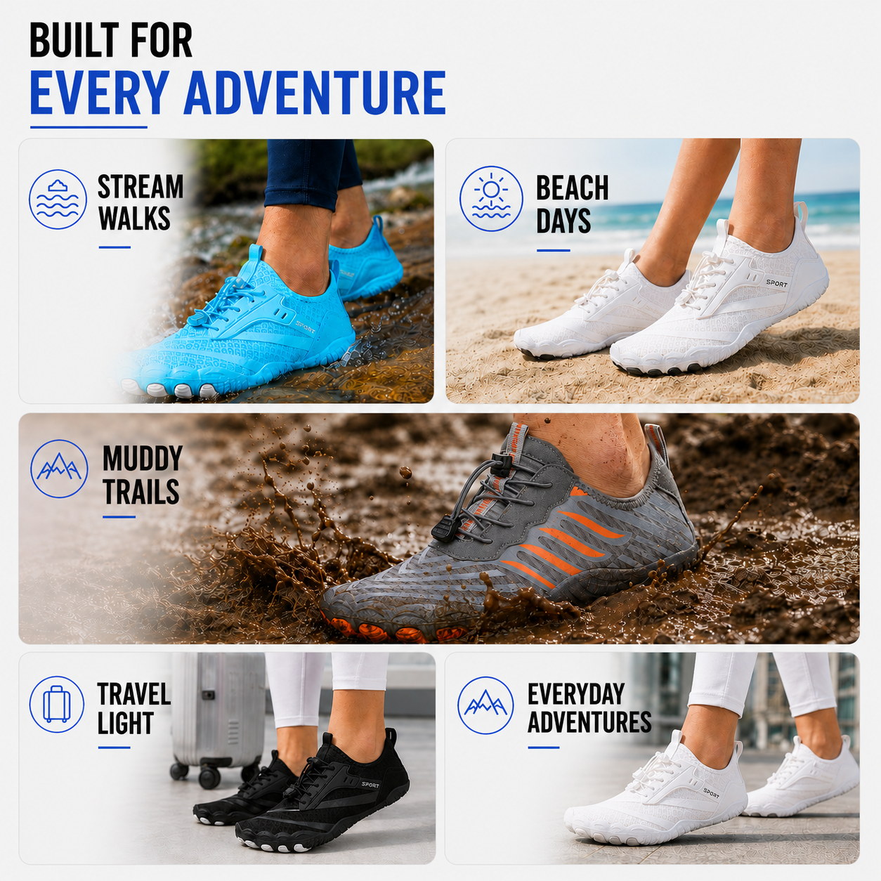Celrien | Strideox Unisex Barefoot Sole Sports Shoe