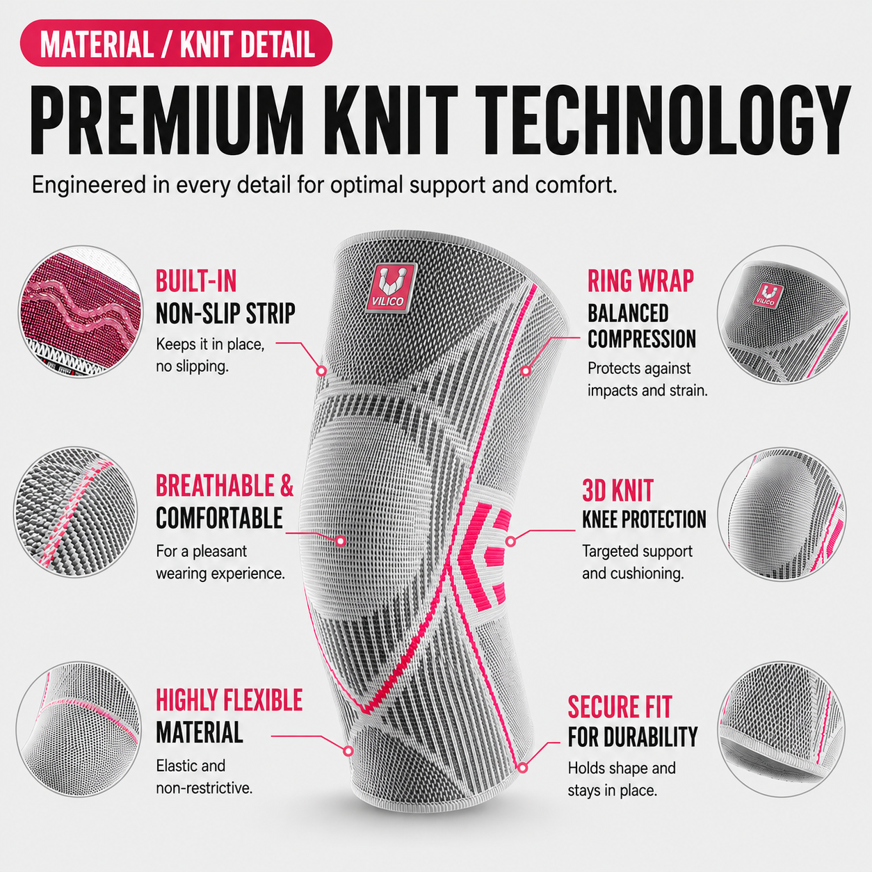 Celrien | Stridexia Compression Knee Sleeve