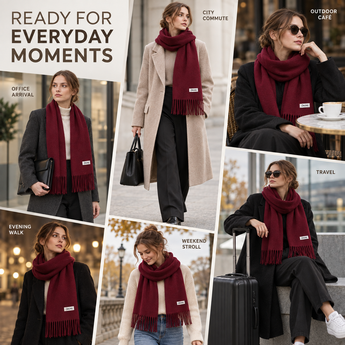 Celrien | Thick Winter Scarf