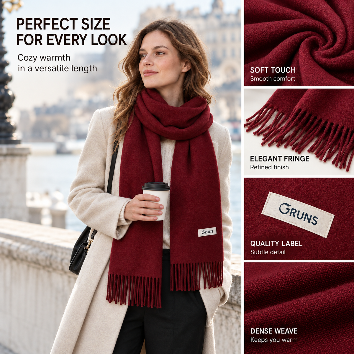 Celrien | Thick Winter Scarf