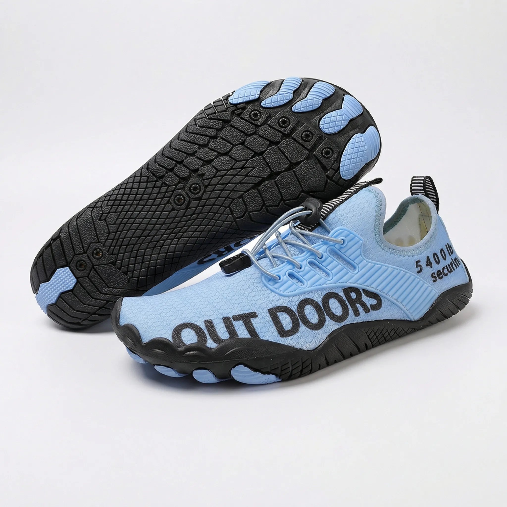 Water shoes quick-dry barefoot design for beach and boating
