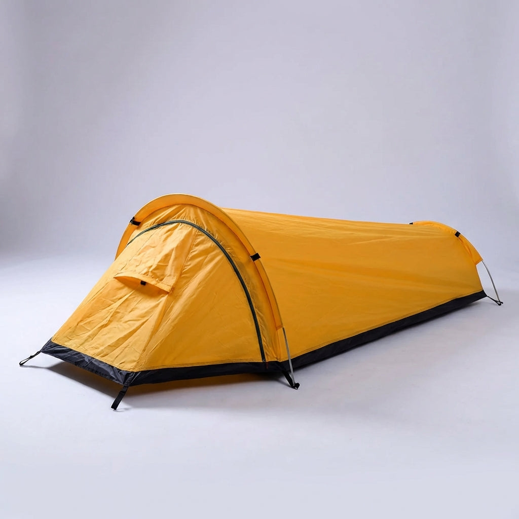 Single-person tunnel tent ultralight waterproof compact trekking