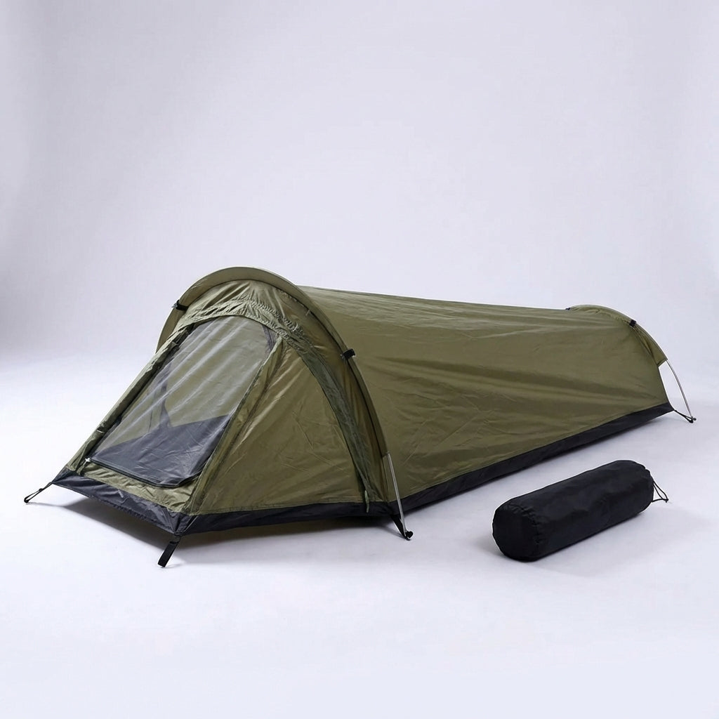 Single-person tunnel tent ultralight waterproof compact trekking