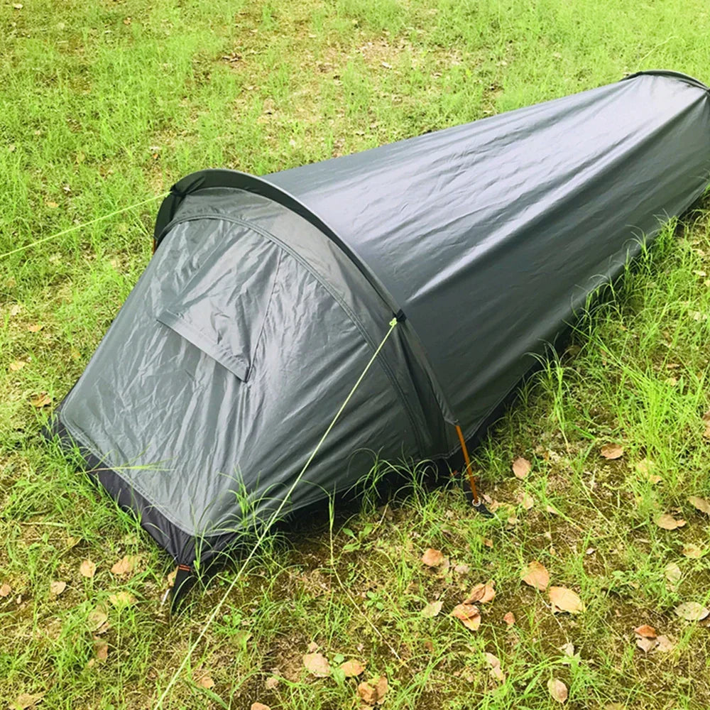 Single-person tunnel tent ultralight waterproof compact trekking