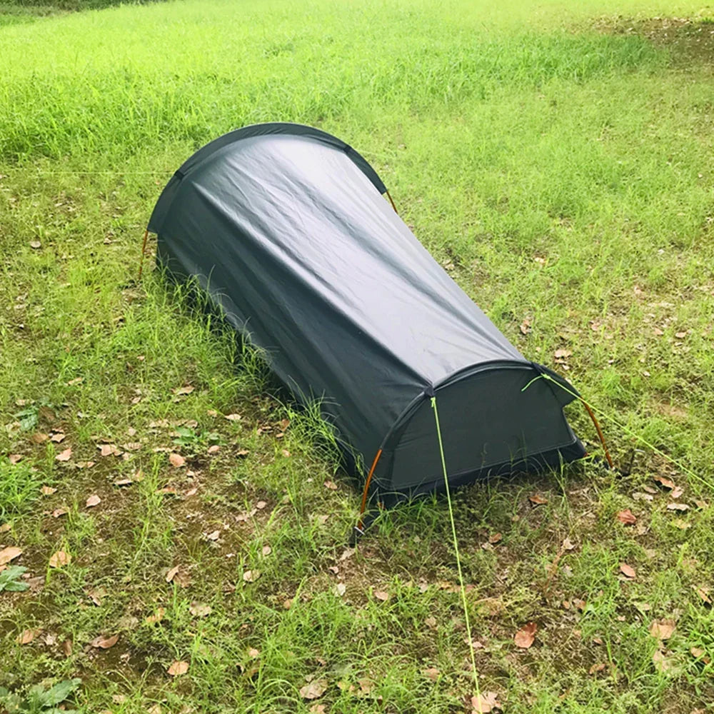 Single-person tunnel tent ultralight waterproof compact trekking