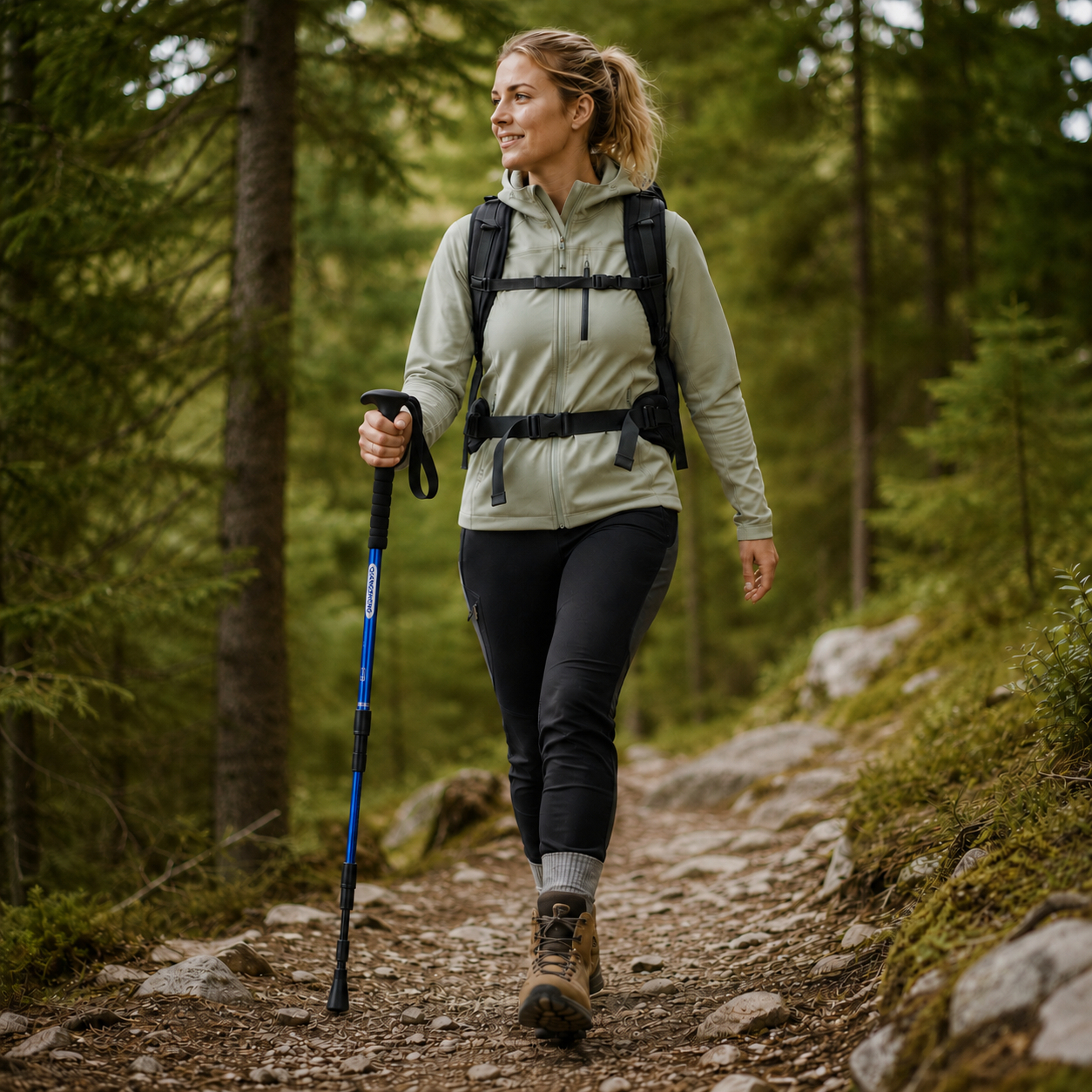 Celrien | Trailara Foldable Telescopic Trekking Pole