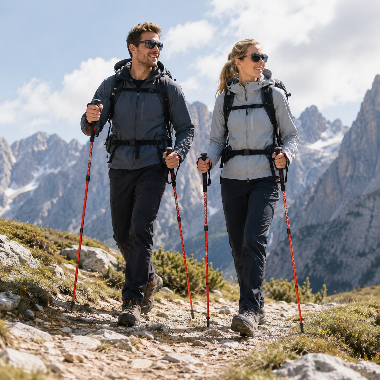 Celrien | Trailix Foldable Telescopic Trekking Poles