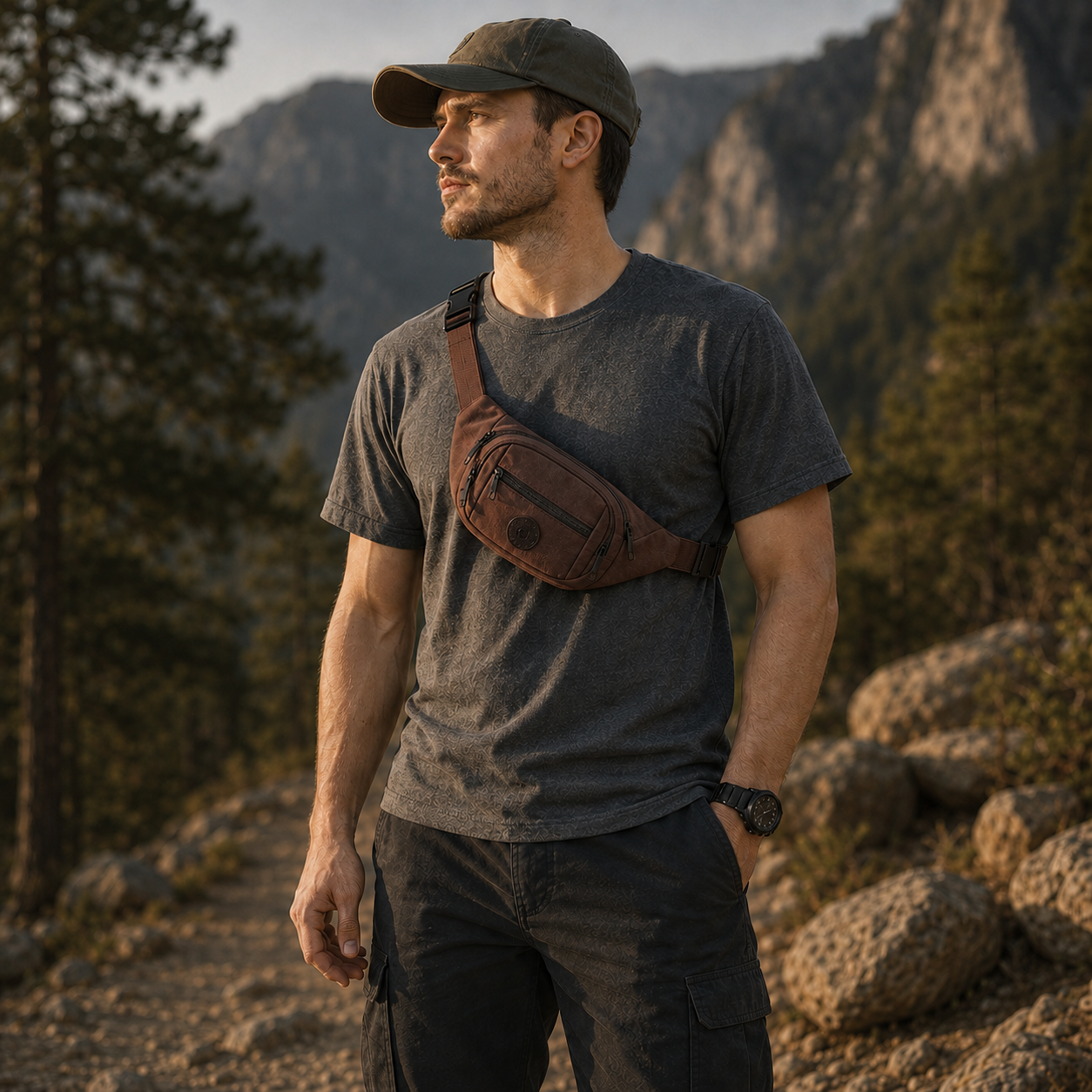 Celrien | Trailridge Lightweight Polyester Waist Bag