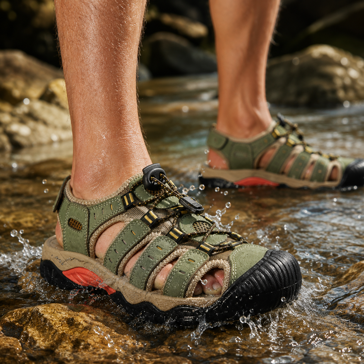 Celrien | Trailsole Breathable Open-Toe Hiking Sandal