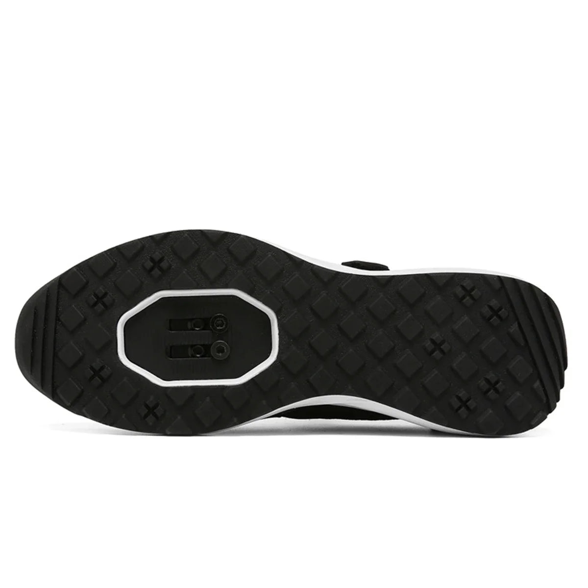 Men's flat pedal MTB cycling shoe with breathable woven upper