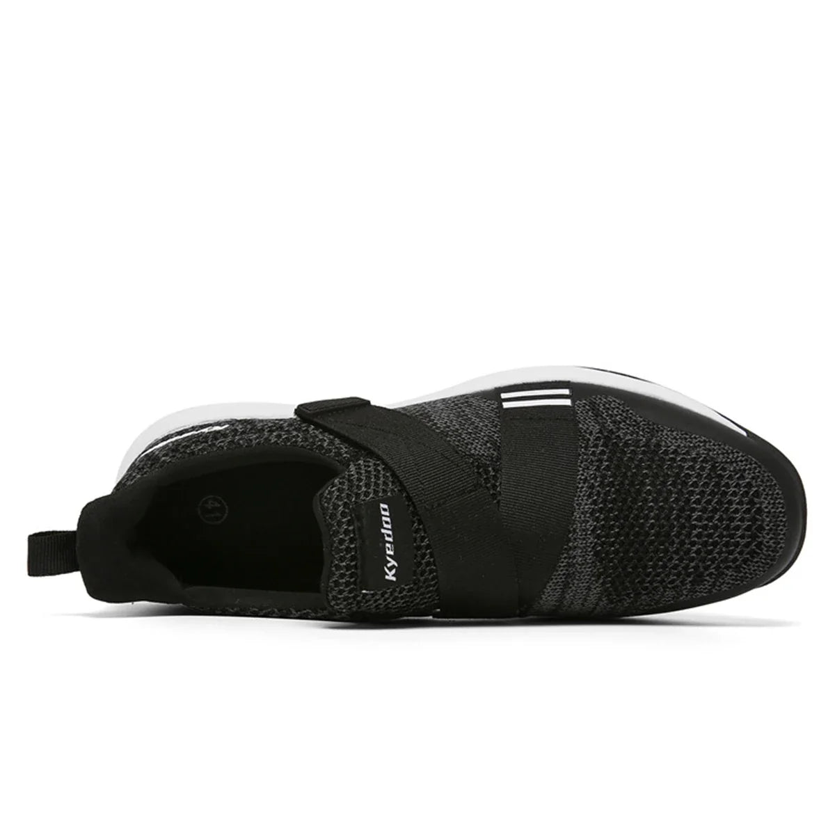 Men's flat pedal MTB cycling shoe with breathable woven upper