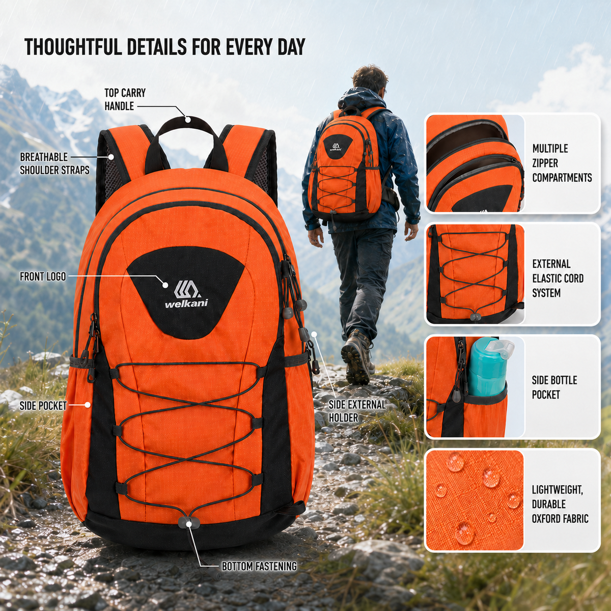 Celrien | Ultralight Day Backpack