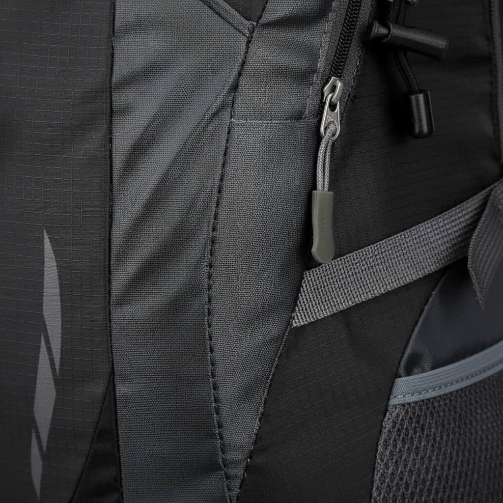Lightweight waterproof foldable daypack with padded shoulder straps