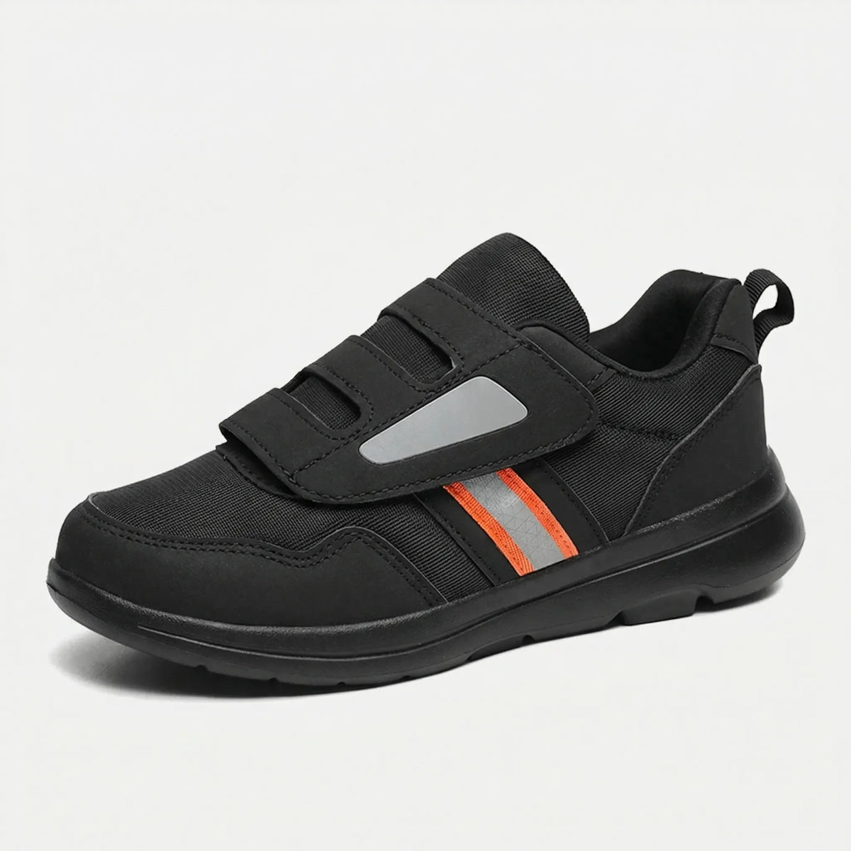 Orthopedic shoes with wide toe box and fully opening upper for easy on and off