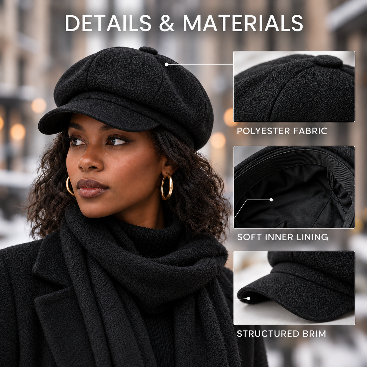 Celrien | VelaMütze Classic Solid Color Beret