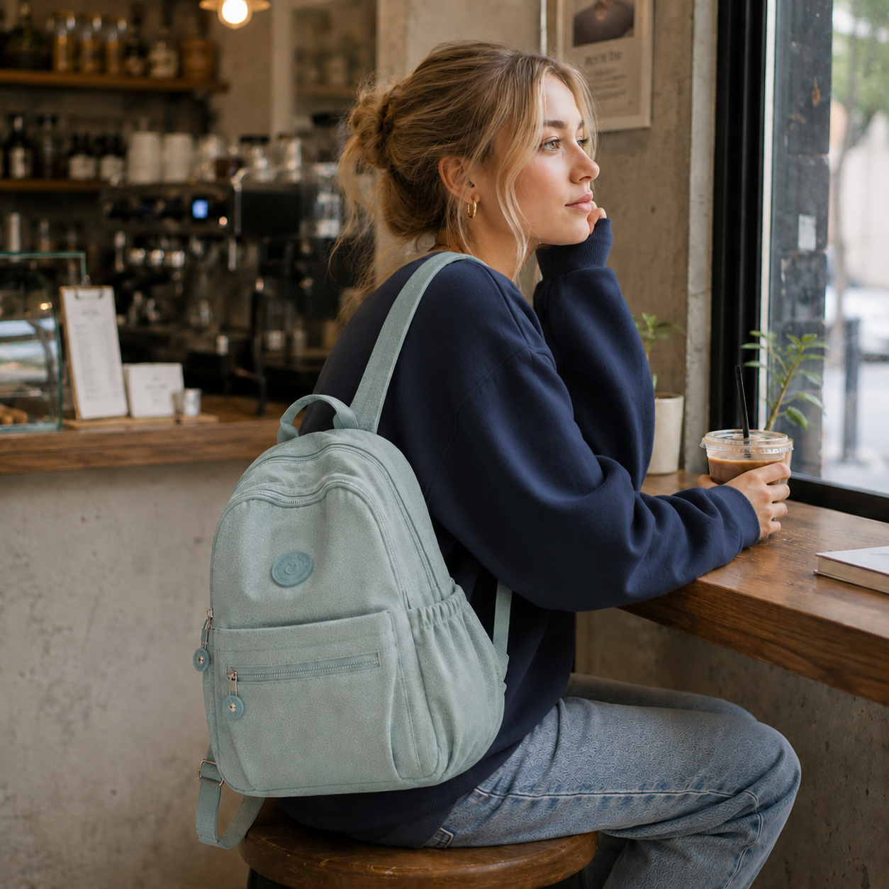 Celrien | Vellora Compact Nylon Mini Backpack