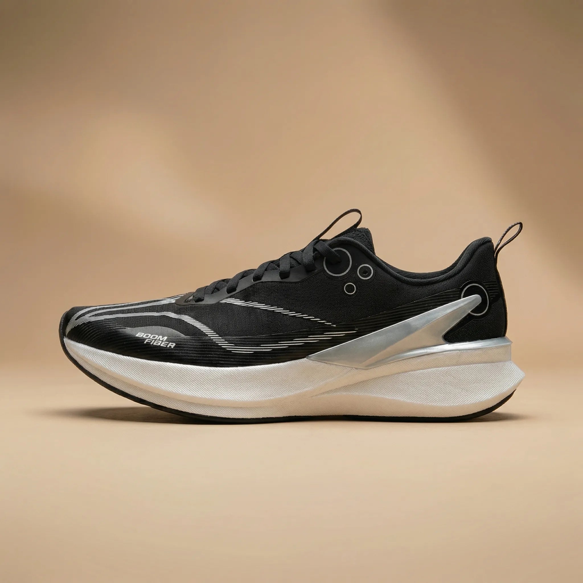 Men's non-slip racing shoe with cushioning for road running
