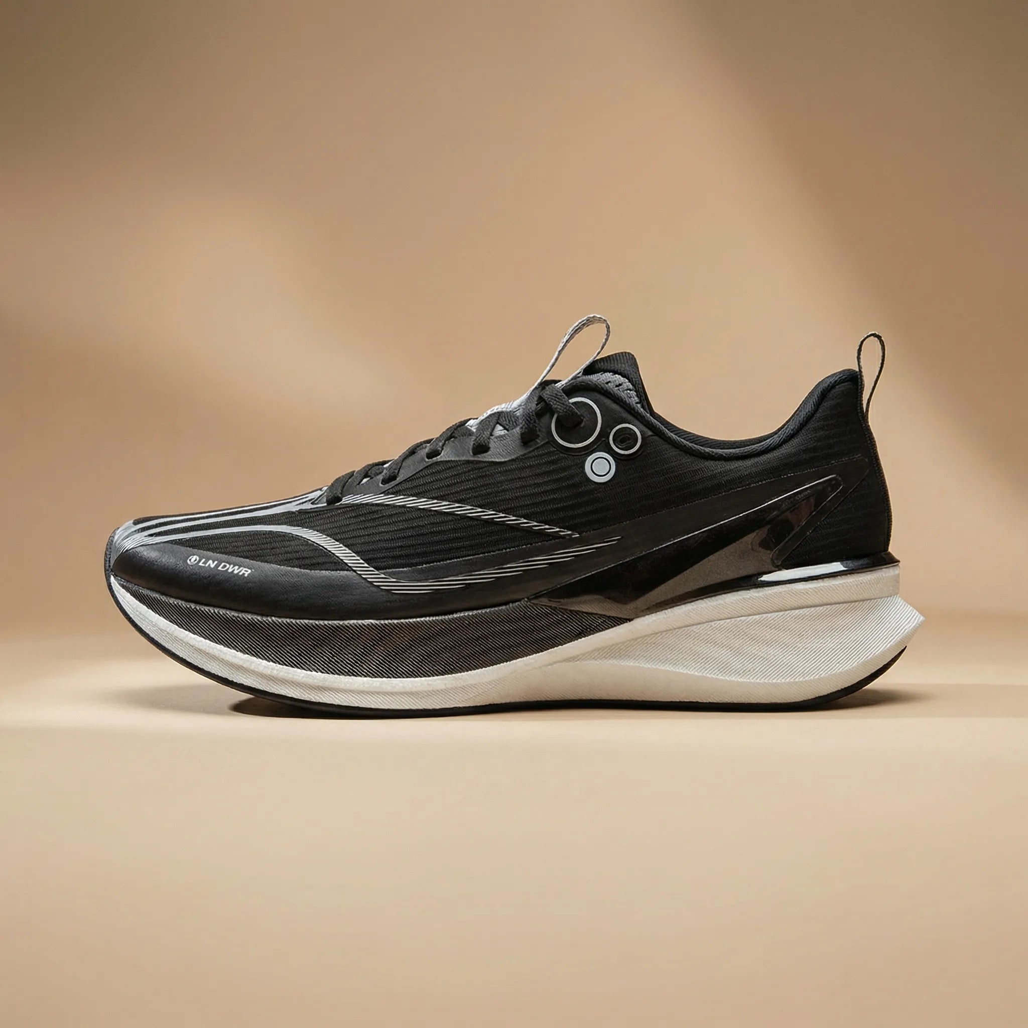 Men's non-slip racing shoe with cushioning for road running
