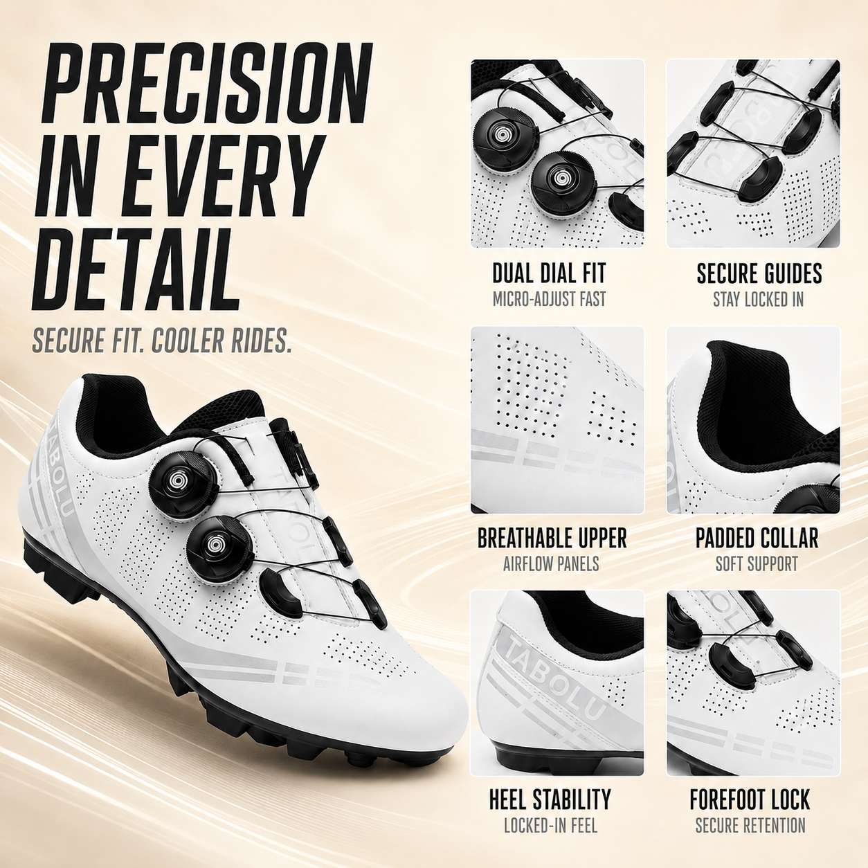 Celrien | Veloctra Self-Locking MTB Cycling Shoe