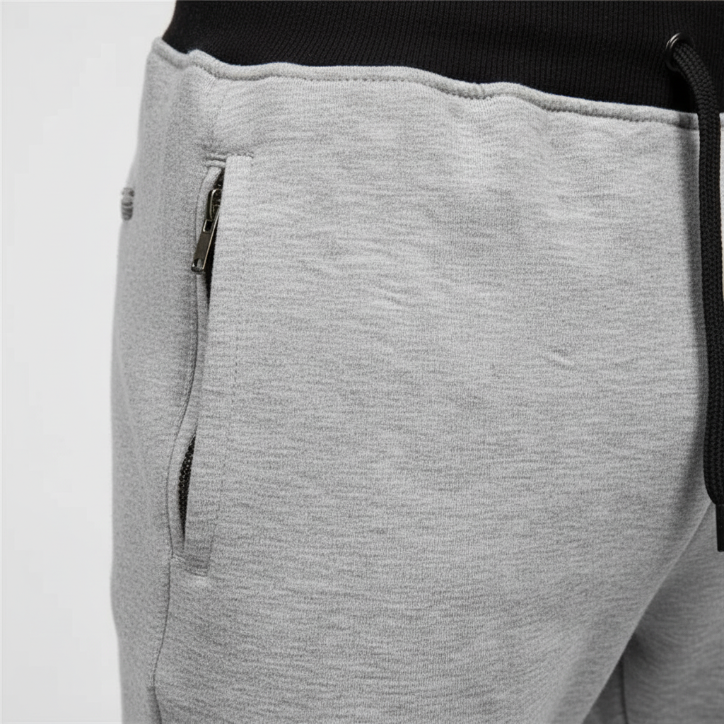 Men's jogger pants with breathable stretch and tapered fit