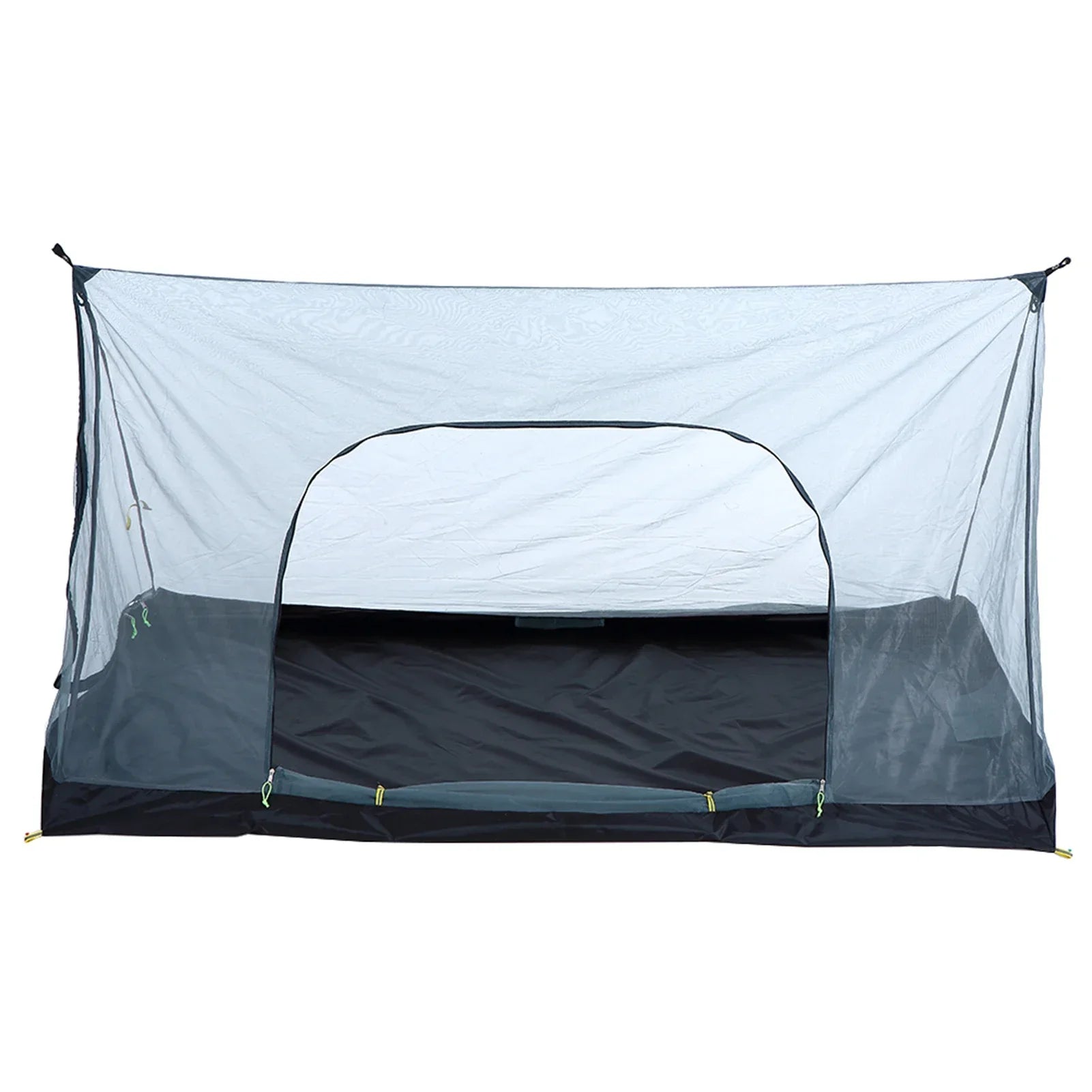 Ultralight single-person mesh tent with insect protection and ventilation