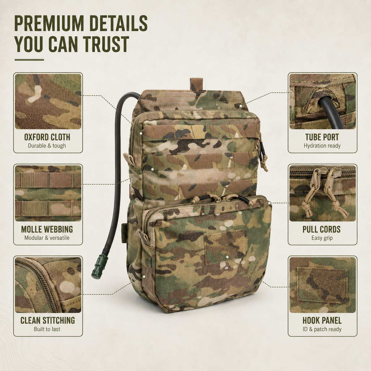 Celrien | Vexamor Modular Vest Hydration Carrier