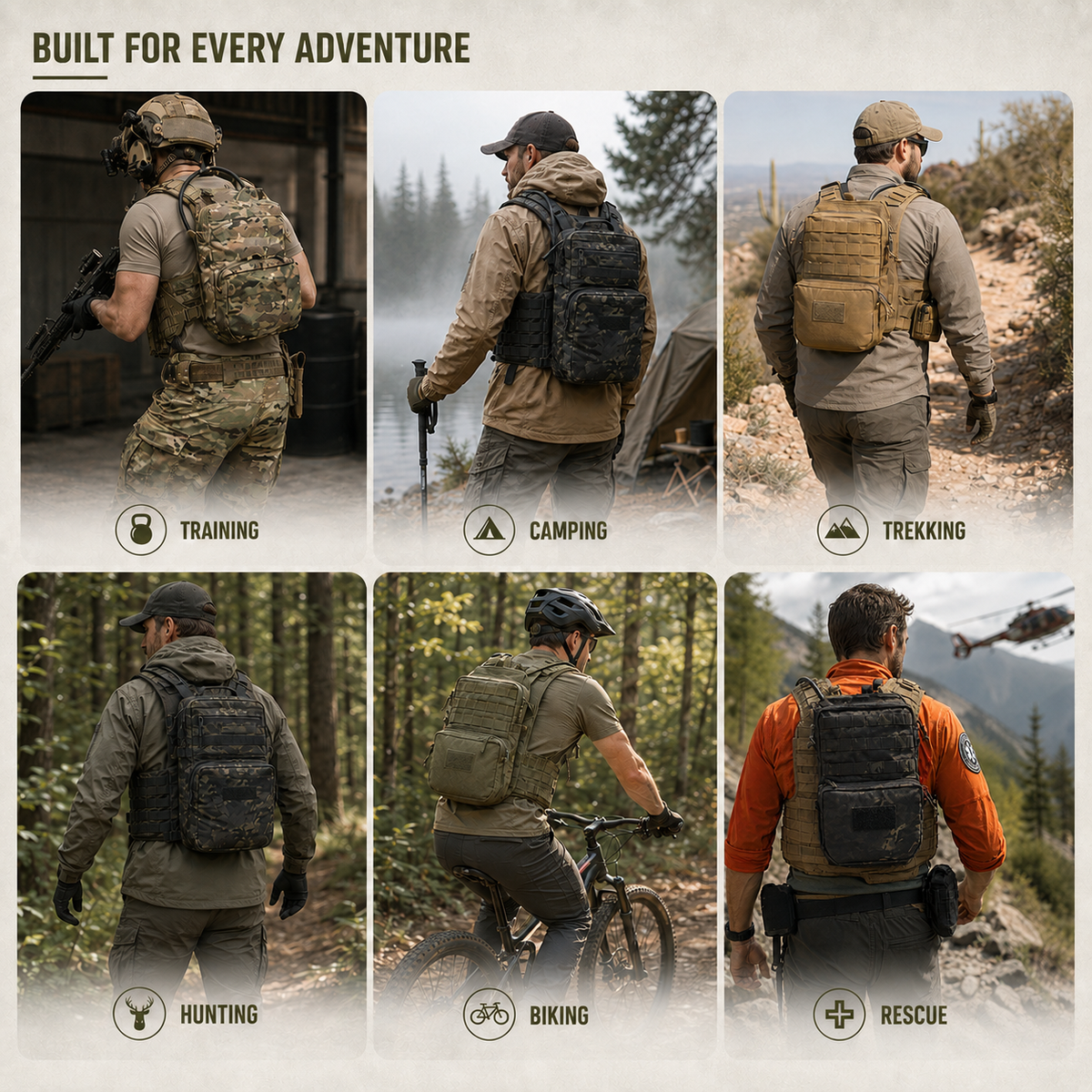 Celrien | Vexamor Modular Vest Hydration Carrier