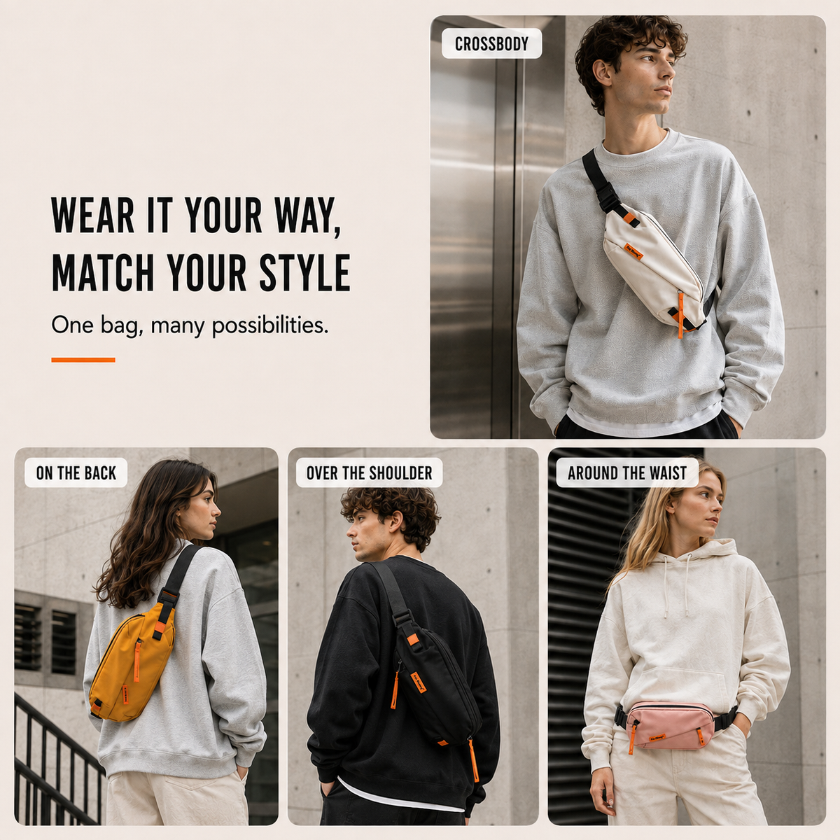 Celrien | Vexilo Casual Crossbody Chest Bag