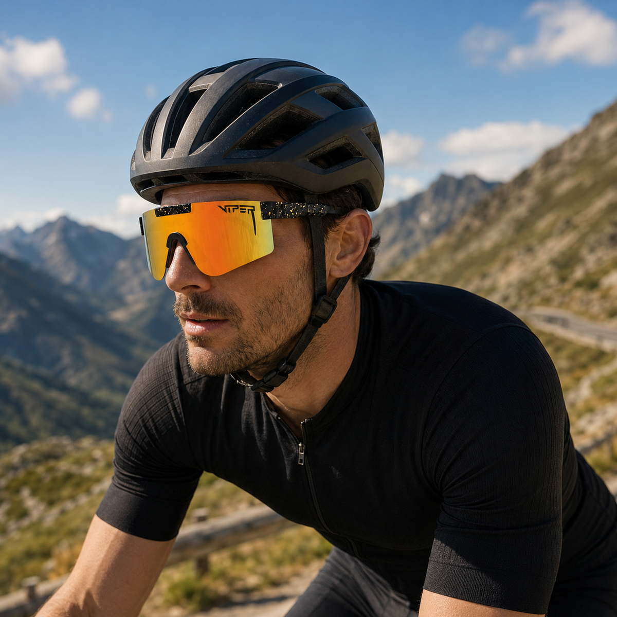 Celrien | Vyndra Oversized Sport Shield Sunglasses