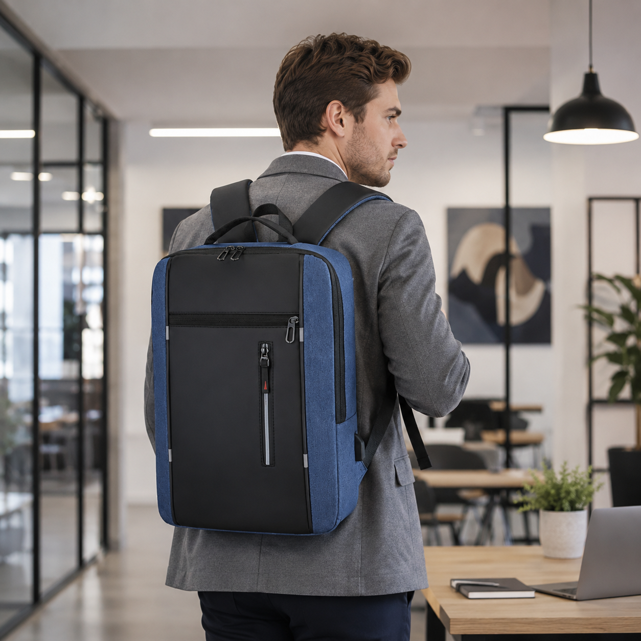 Celrien | Water-Resistant Business Backpack