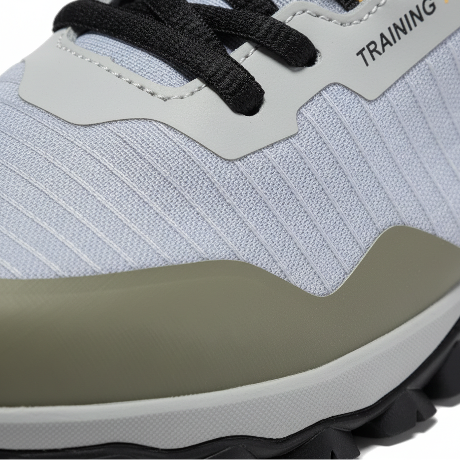 Waterproof lace up hiking shoe with grippy TPR outsole