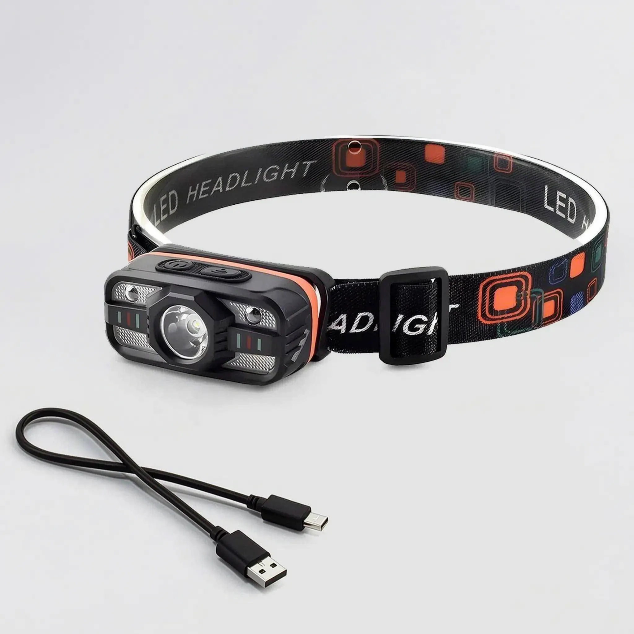Nordspur | WaveSight Rechargeable LED Headlamp Flashlight