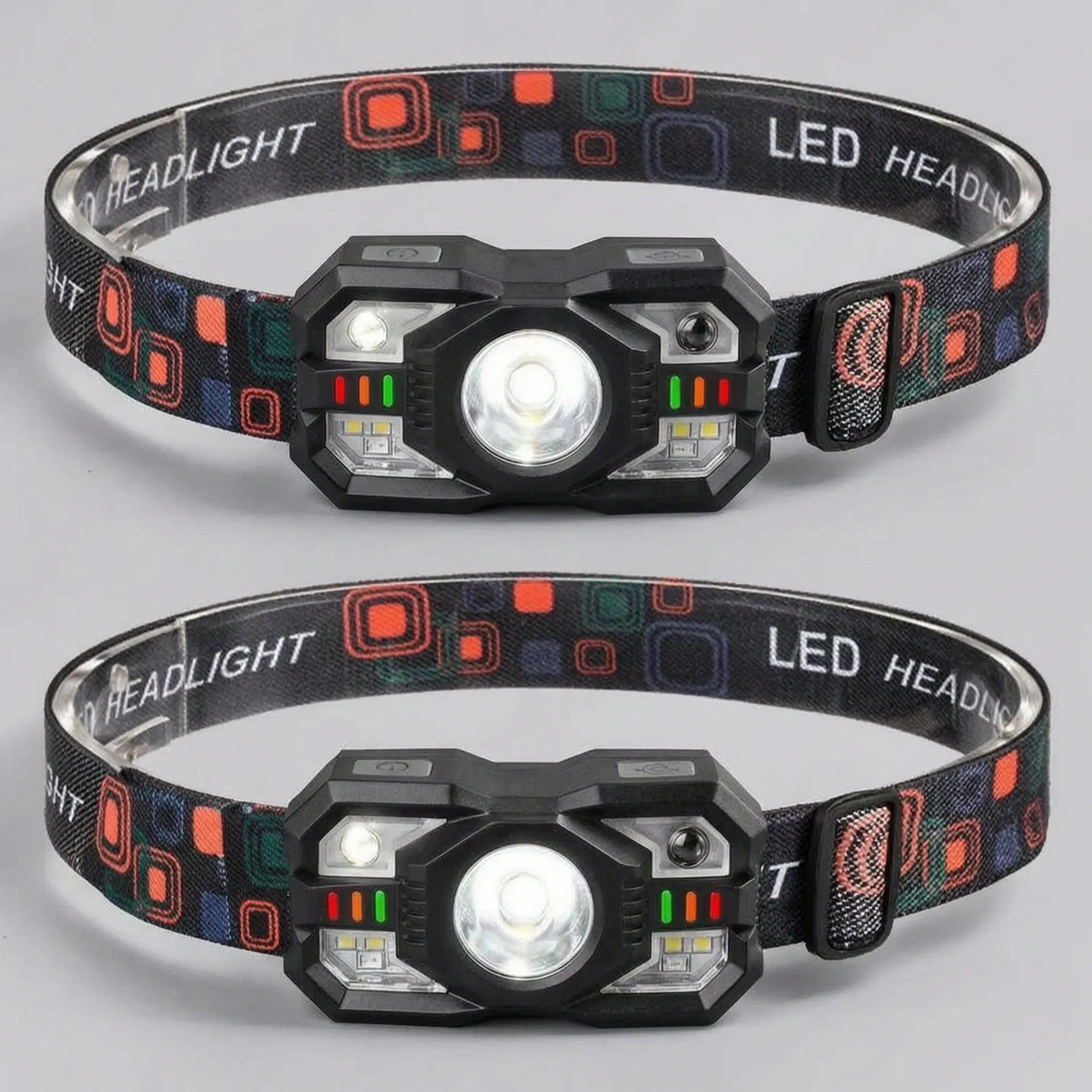 Nordspur | WaveSight Rechargeable LED Headlamp Flashlight