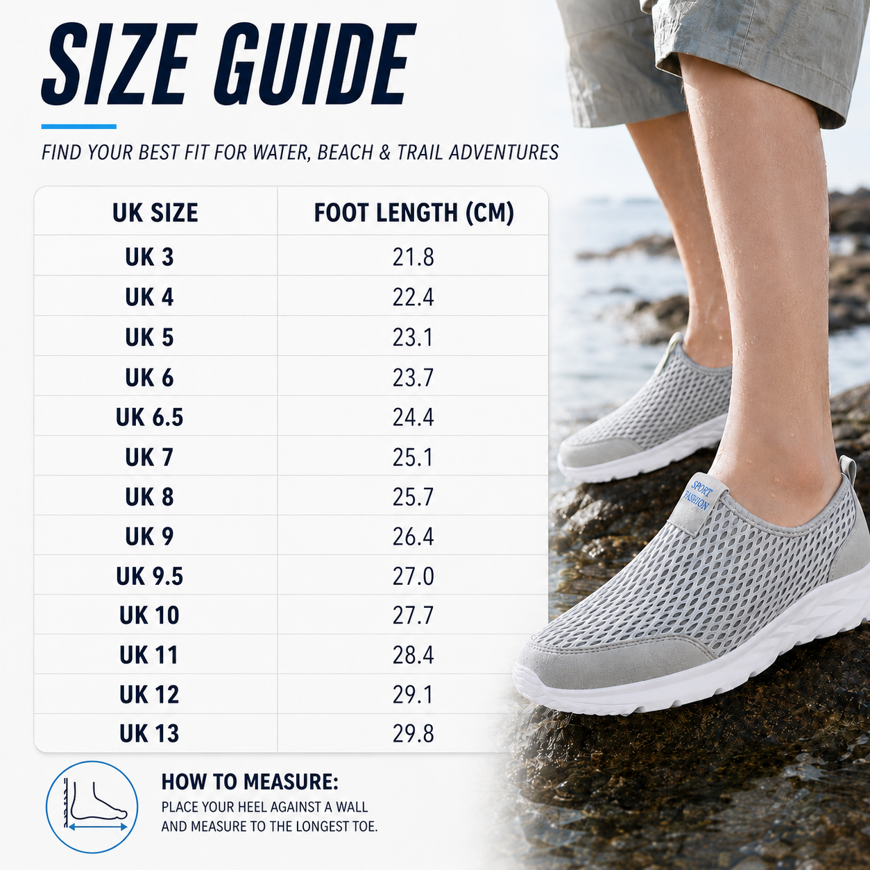 Celrien | Waverun Lightweight Breathable Water Sports Shoe