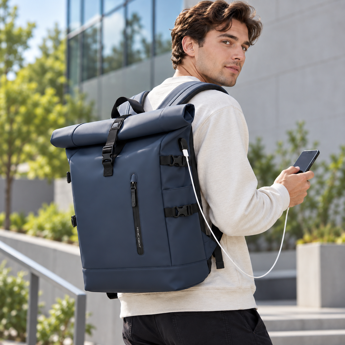 Celrien | Wayfold Roll-Top Backpack