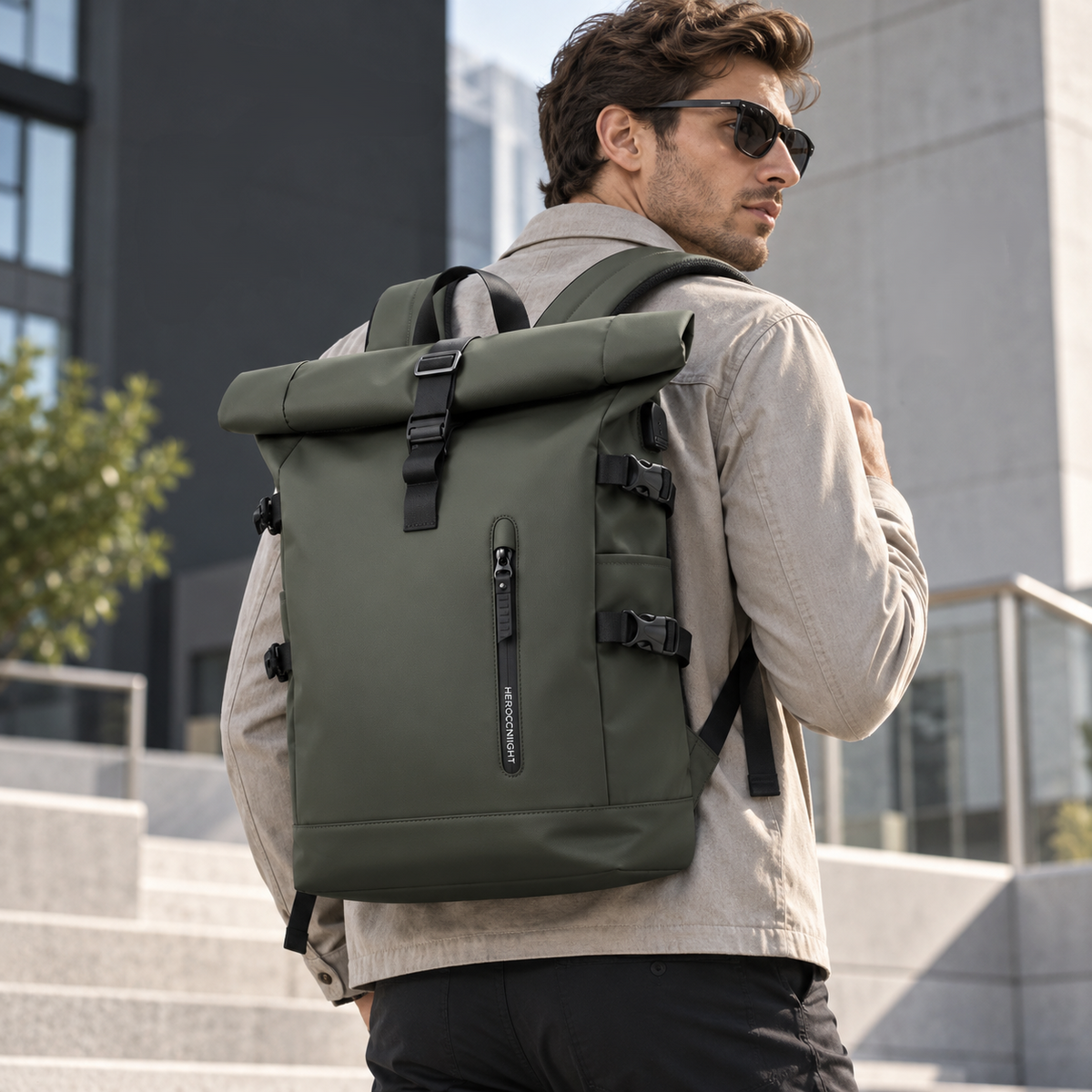 Celrien | Wayfold Roll-Top Backpack