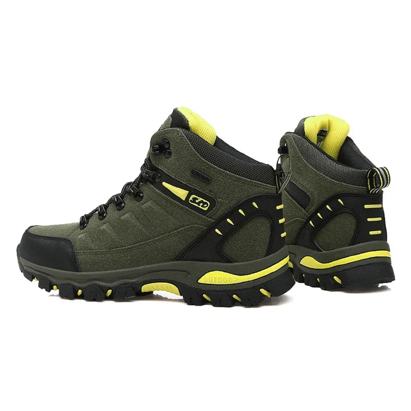 Women's ankle hiking boot with breathable lining and grippy outsole