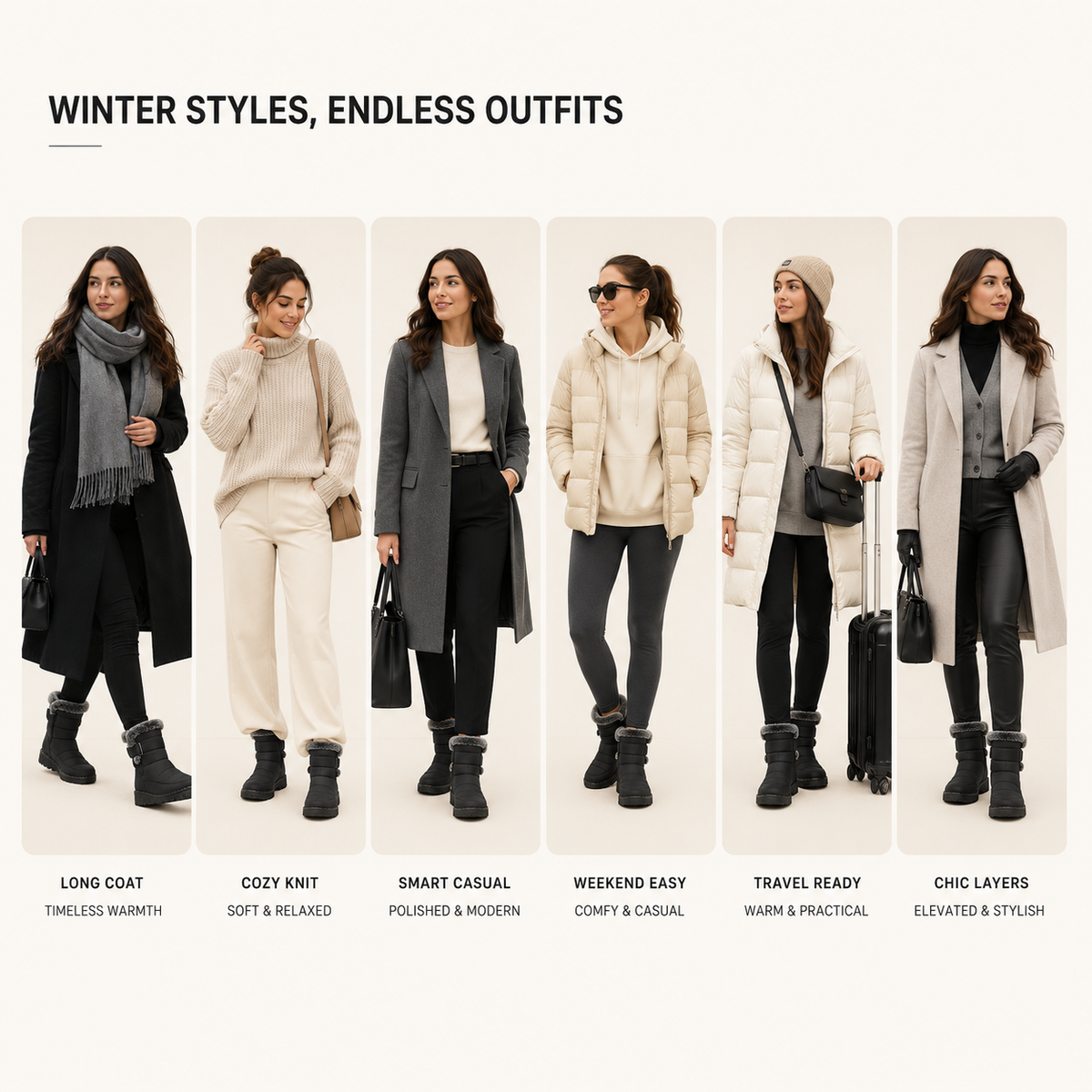 Celrien | Women's Insulated Winter Boots