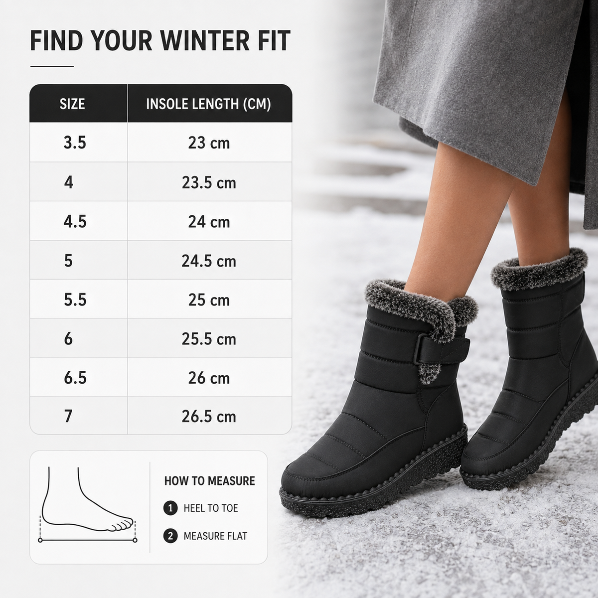 Celrien | Women's Insulated Winter Boots