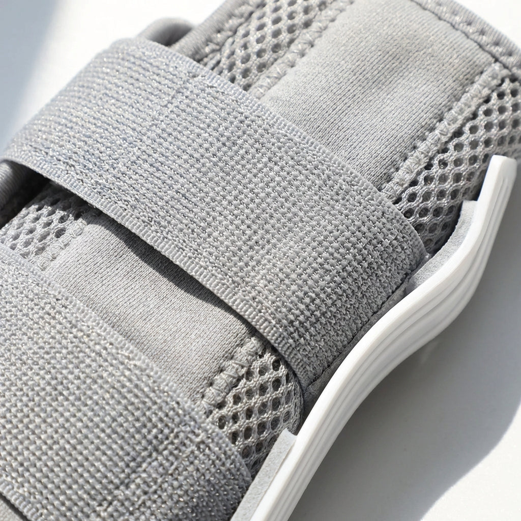 Half finger wrist support brace with adjustable compression straps