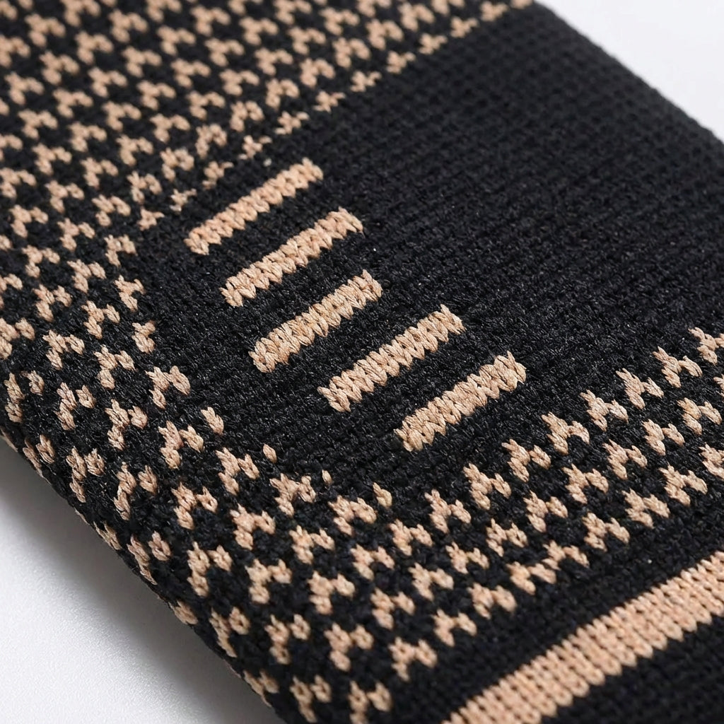 Elastic wrist support with compression for sports and daily activities