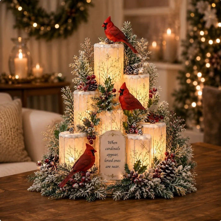 Celrien | Lighted Nativity Advent Wreath – A Sacred 4-Week Christmas Tradition