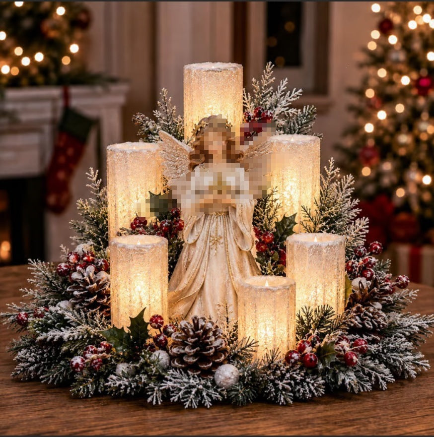 Celrien | Lighted Nativity Advent Wreath – A Sacred 4-Week Christmas Tradition