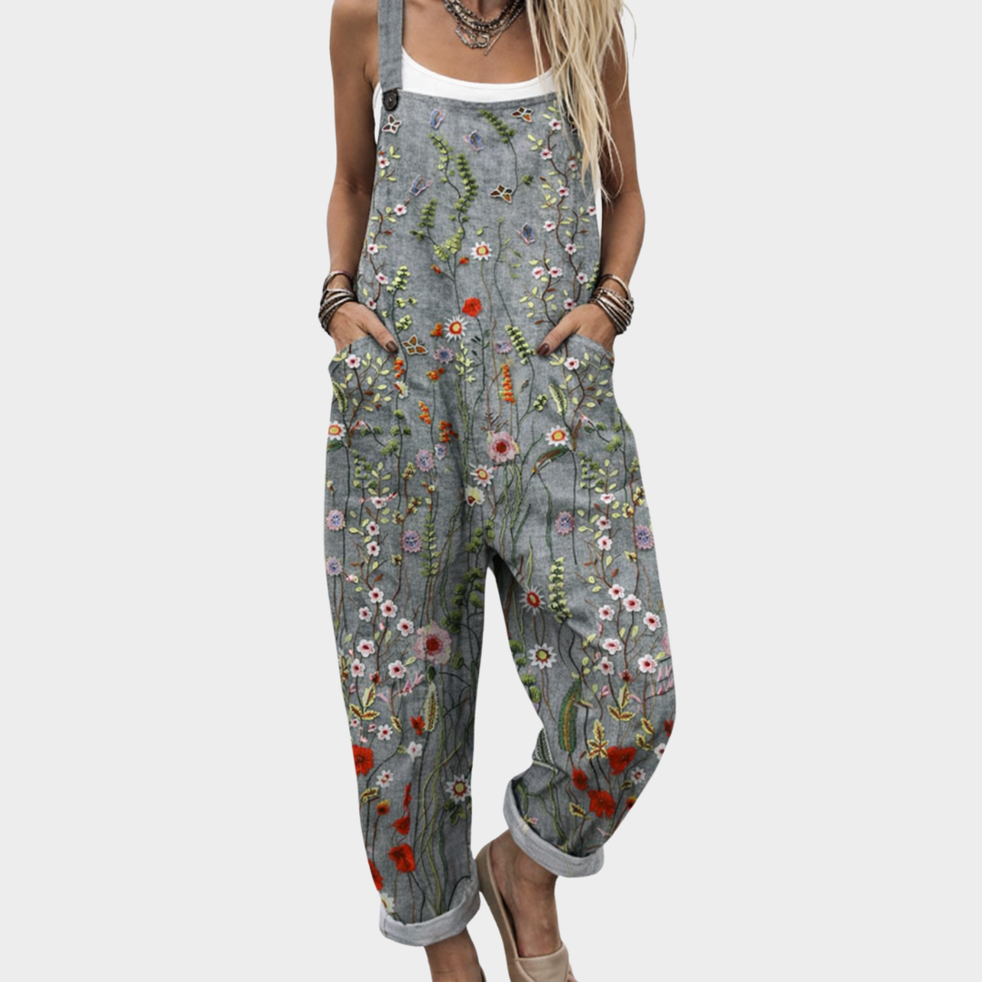Floral Meadow Jumpsuit