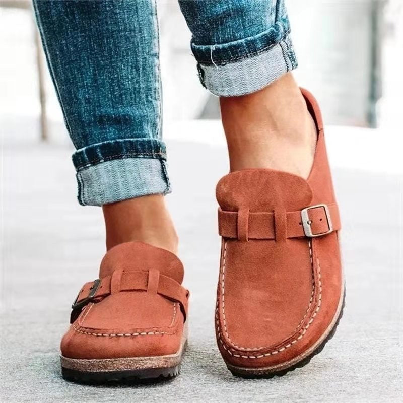 Celrien | Women's Slip-On Loafers with Buckle for Everyday Comfort
