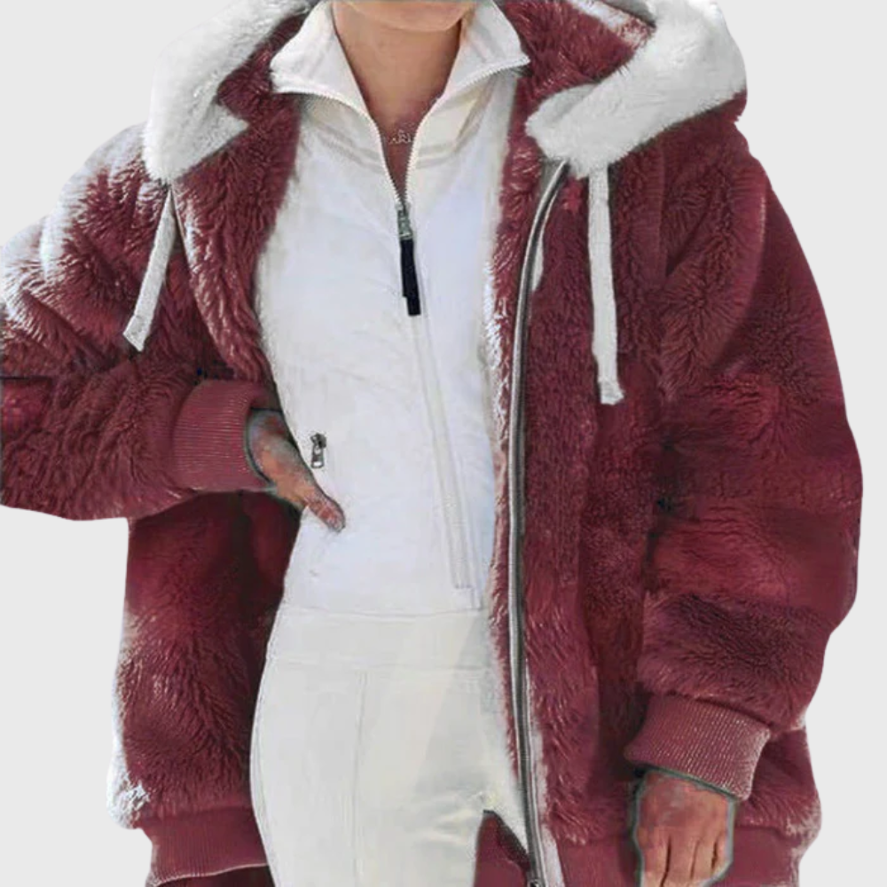 Elegant Multicolor Warm Puffer Jacket